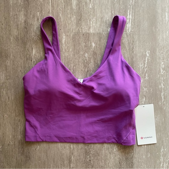 lululemon athletica Tops - Lululemon Align Cropped Tank Top in Moonlit Magenta (purple)